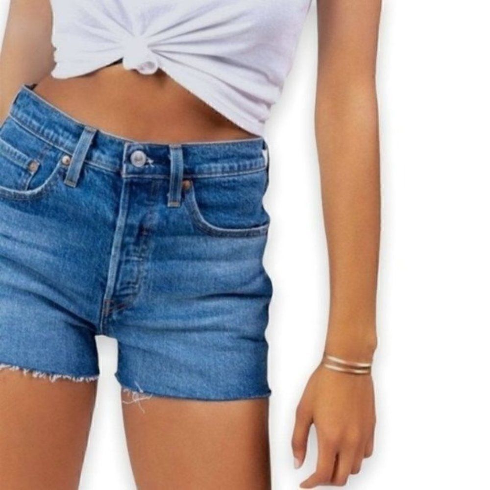 Levi's High Rise 501 Jean Shorts